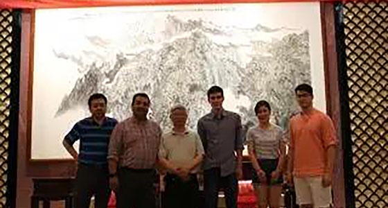 安特集團(tuán)廿年老客戶參觀安特集團(tuán)·倪東方藝術(shù)博物館