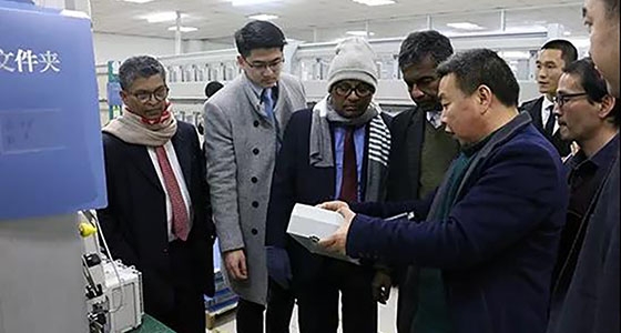 深入交流合作、尋求共同發(fā)展，斯里蘭卡國家電力部副總裁一行來訪安特集團(tuán)和倪東方藝術(shù)博物館