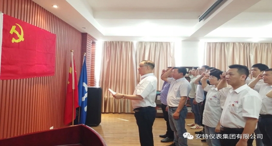 “學(xué)黨史、強(qiáng)信念、跟黨走”安特黨總支主題黨日活動(dòng)